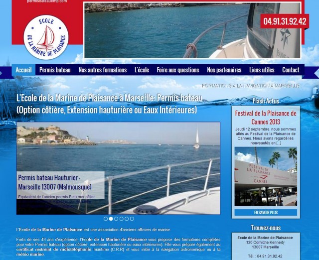 Permis bateau Marseille Ecole de la marine de plaisance